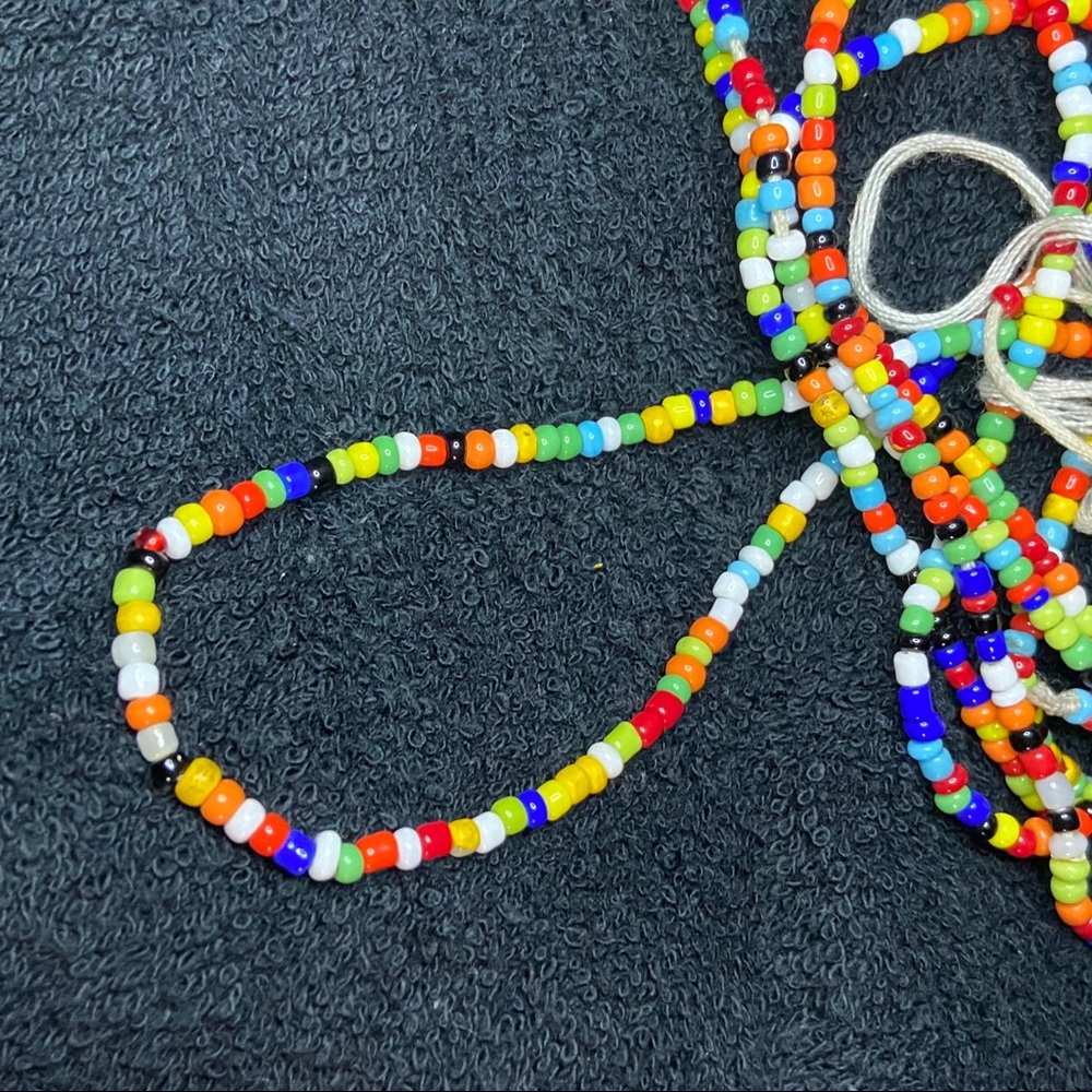 Waist beads50+ inches ... no price break handmade